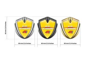 Emblema Auto Badge Standard Elegante